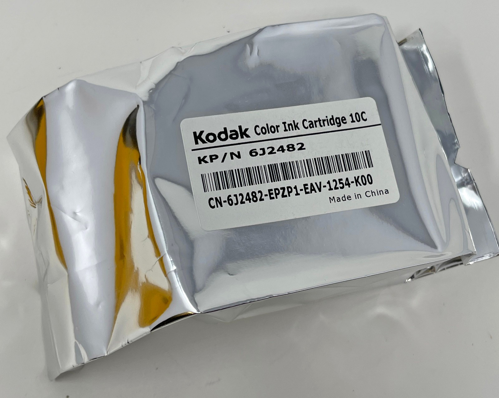 Kodak 10C Color Ink Cartridge Open Box