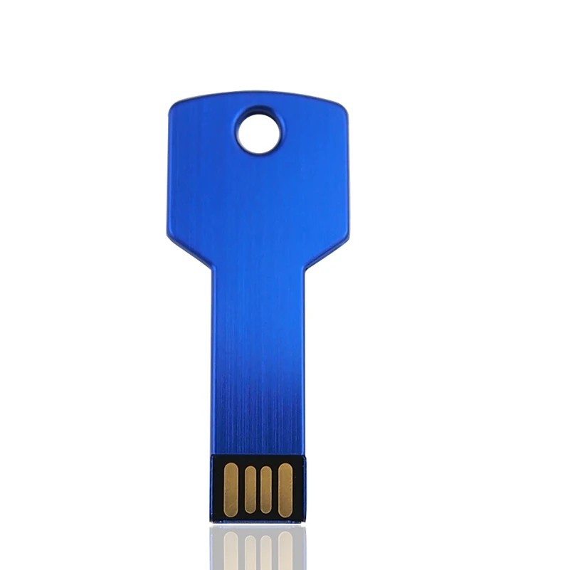 USB 2.0 Flash Drive Key Shape Pendrive 128GB 64GB 32GB 16GB 8GB Memory StickGift
