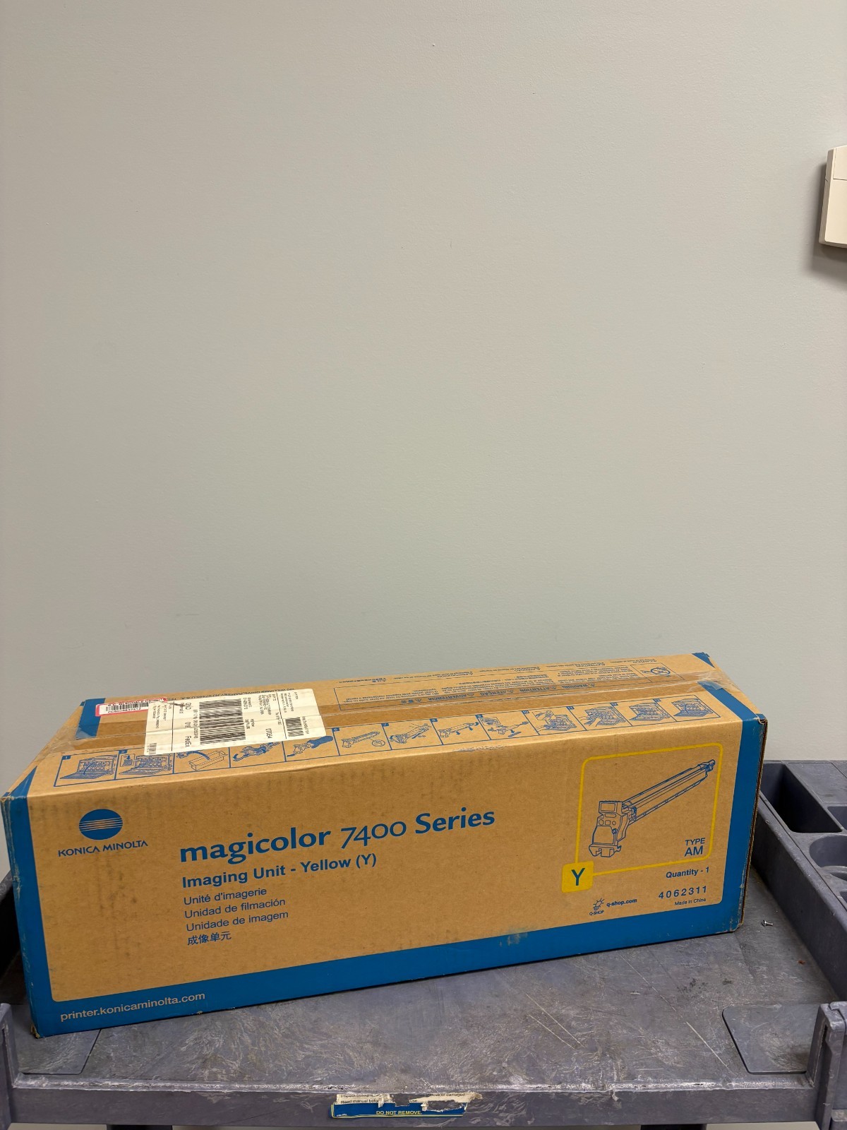Konica Minolta Magicolor Yellow Imaging Unit 7450 4062311 NEW