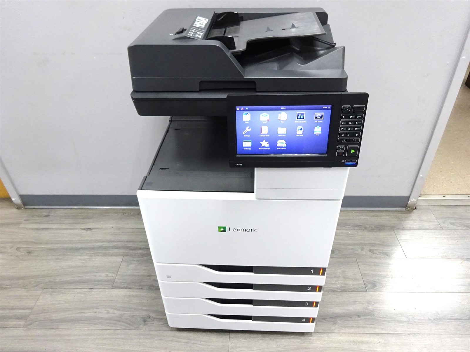Lexmark CX923de Multifunction Monochrome Color Laser Printer - Usage: 106K