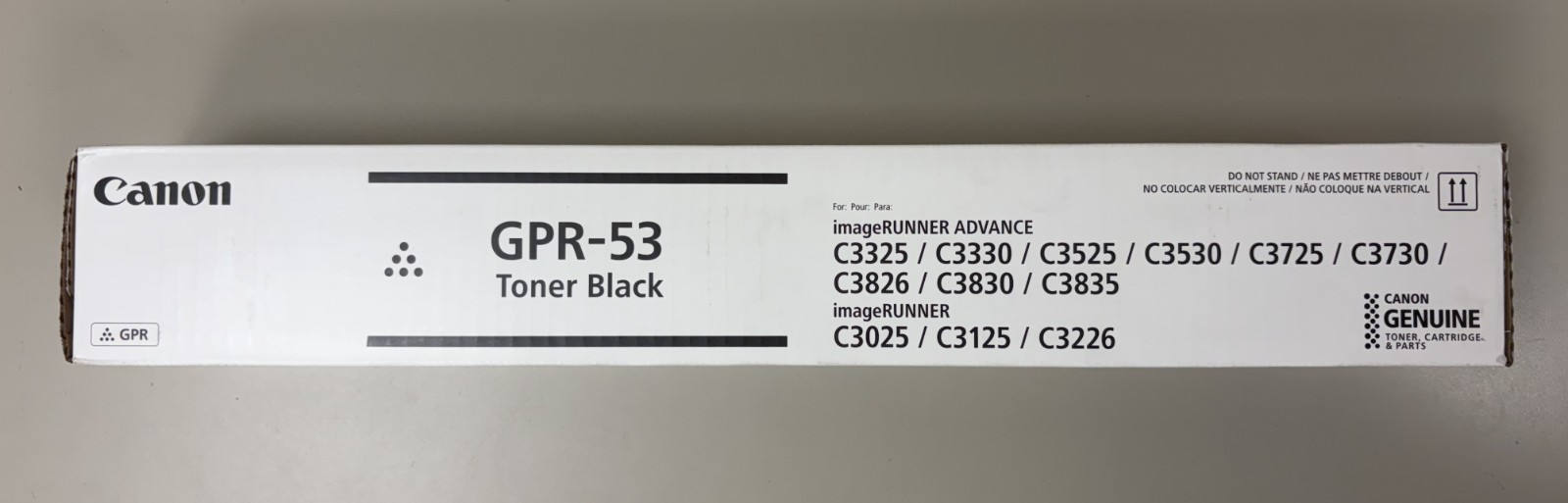 Canon GPR53 GPR-53 Black Toner Cartridge
