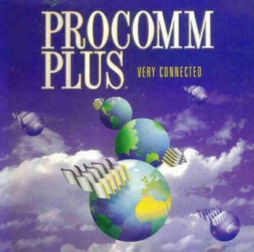 Vintage Procomm Plus Internet Software Box, Manuals & Disks NEW open box