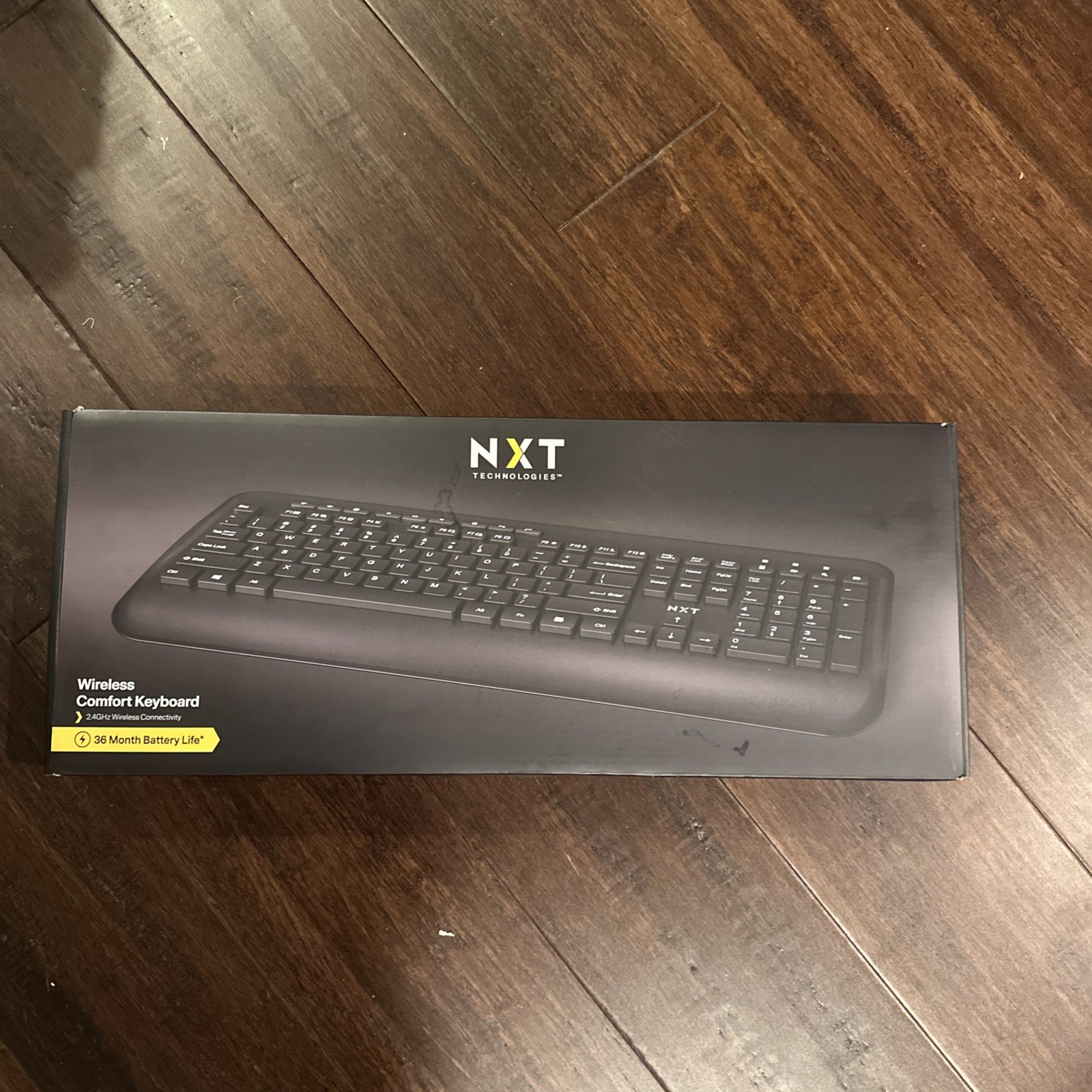 NEW NXT Technologies™ Wireless Comfort Keyboard, Black (NX60881)