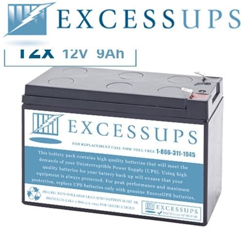 CyberPower BP72V60ART2U Compatible Replacement Battery Set