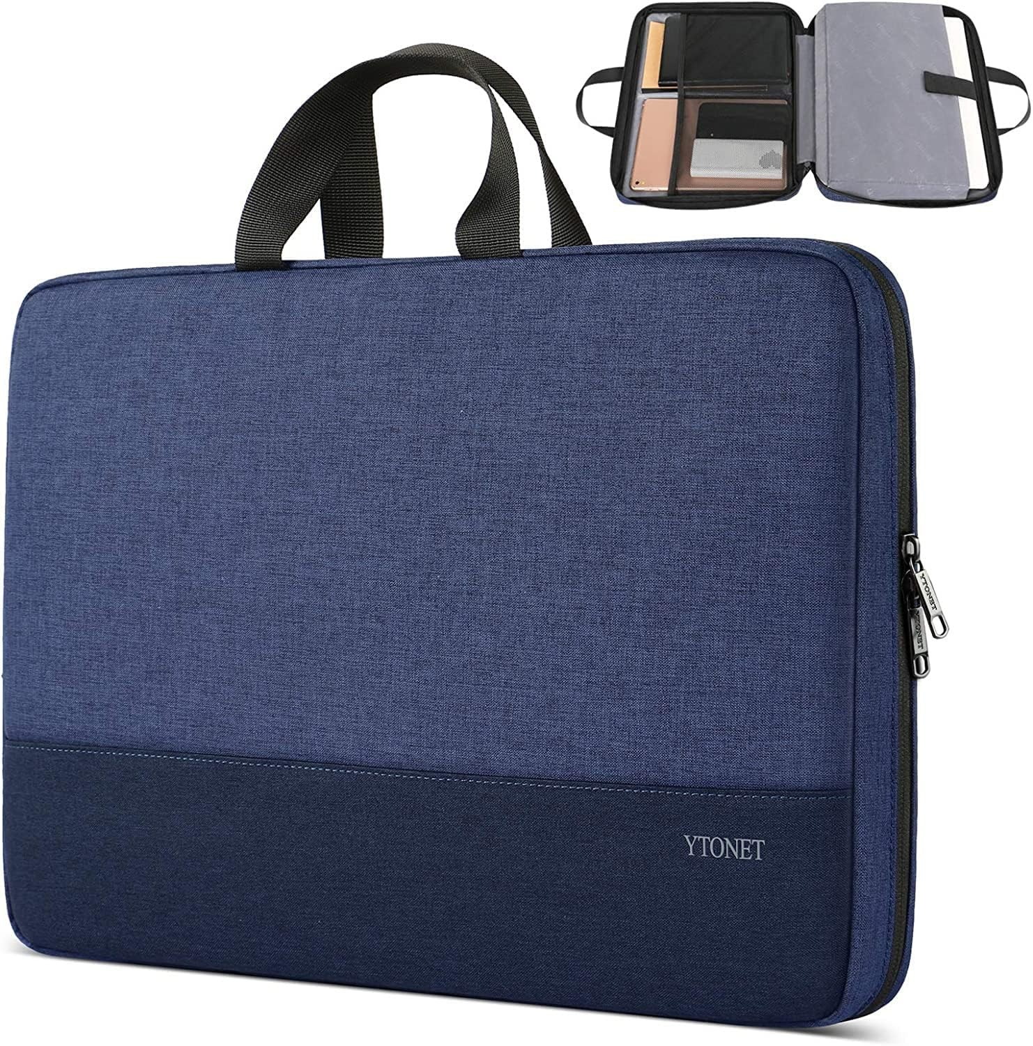 Laptop Sleeve Case 16 Inch 15.6 Inch, Slim Laptop Cover with Handle for MacBook