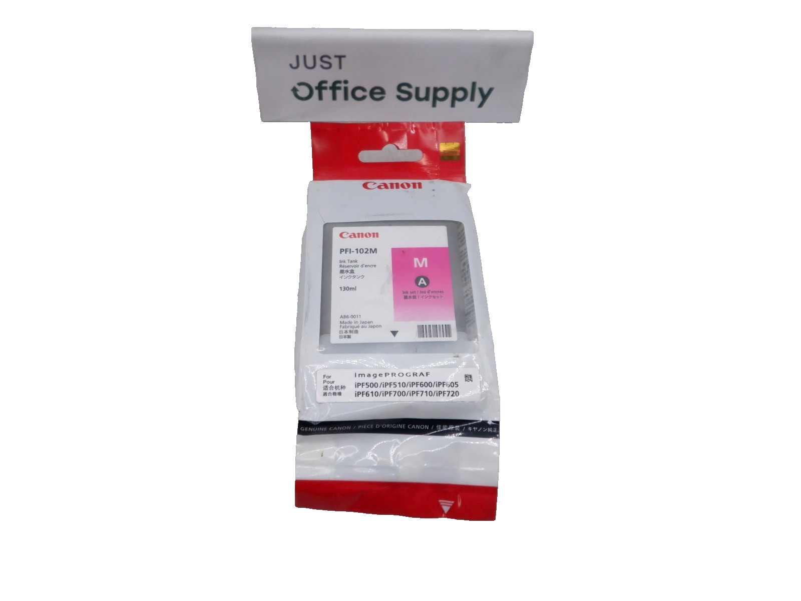 Genuine OEM Canon PFI-102M Magenta Ink 