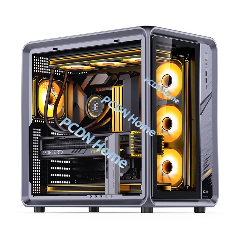 Jonsbo BO400 ATX computer case supporting back-plug/
