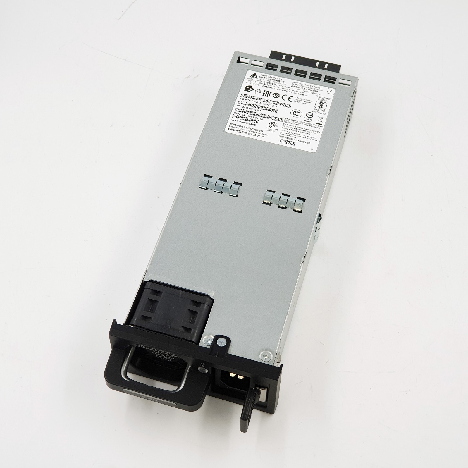 Cisco PWR-4450-AC 450W Switching AC Power Supply 341-0492-04