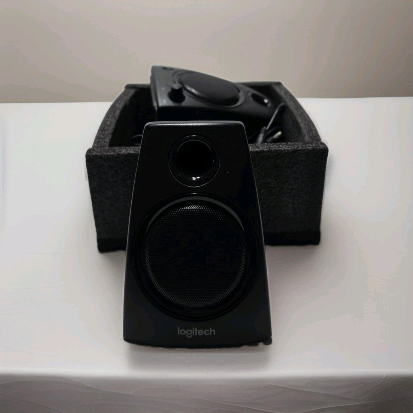 Logitech Z130 Wired Computer Speakers, Black, 2.1 Channel (MPN S-00098)