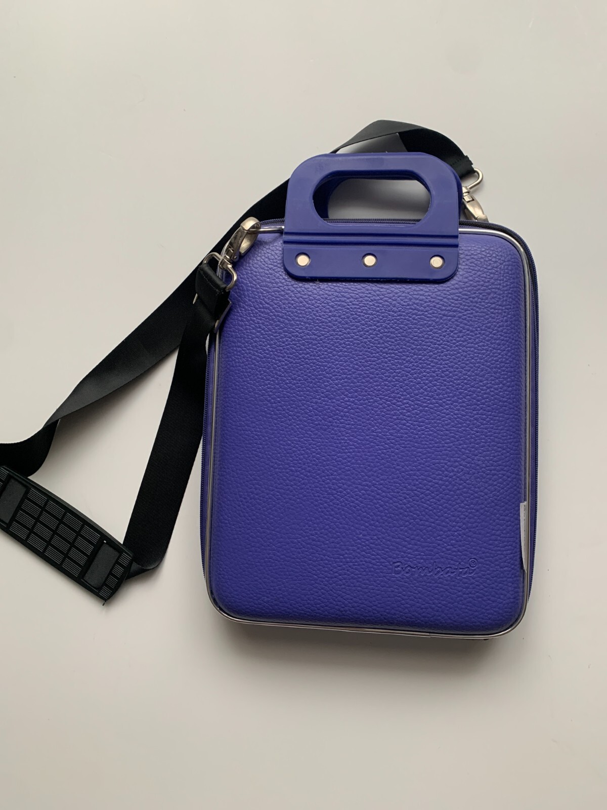 Bombata Bag Firenze Briefcase for 11 Inch Laptop - Violet