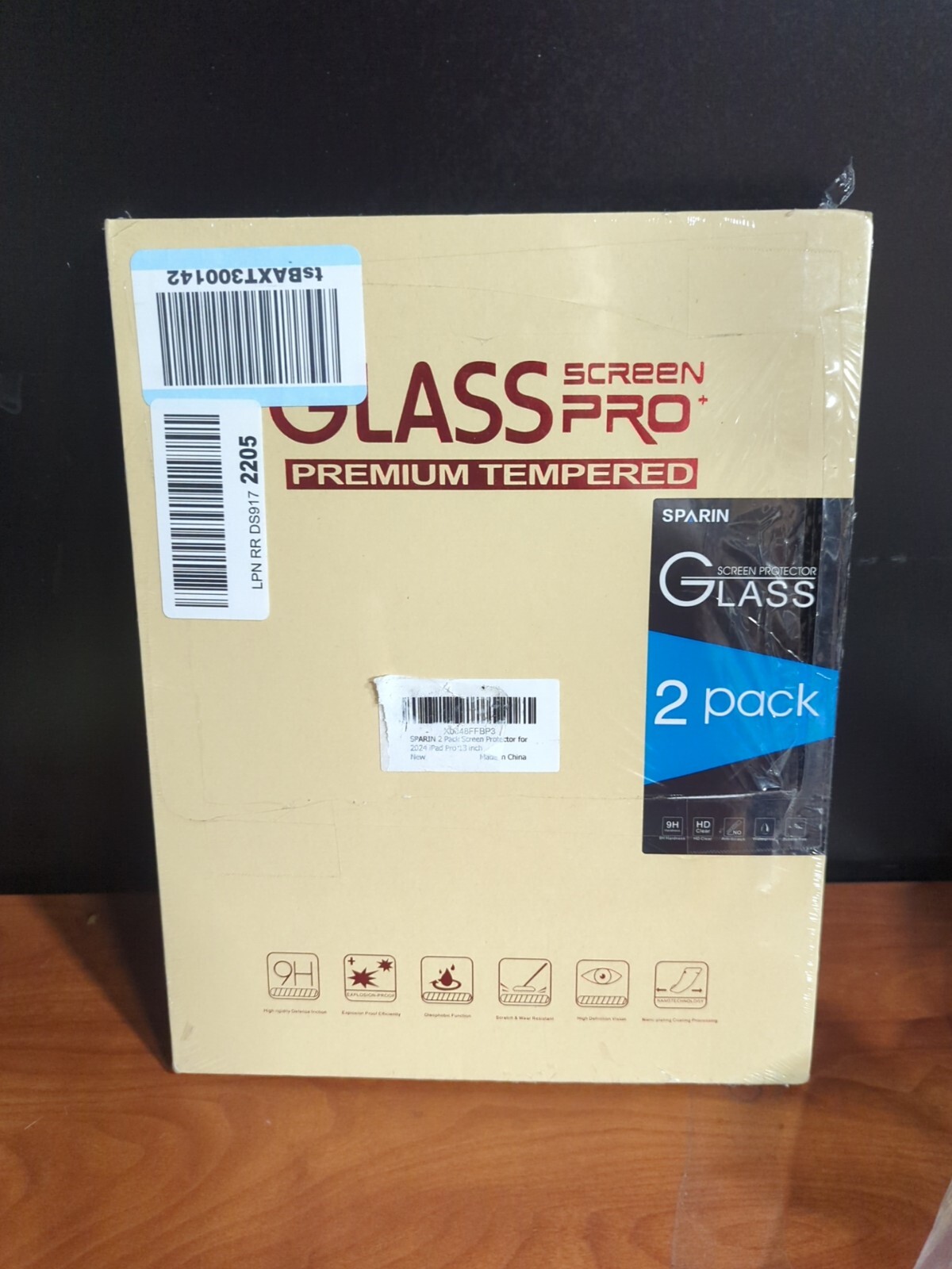SPARIN Screen Protector for iPad Pro 13 inch (2024) 2 Pack