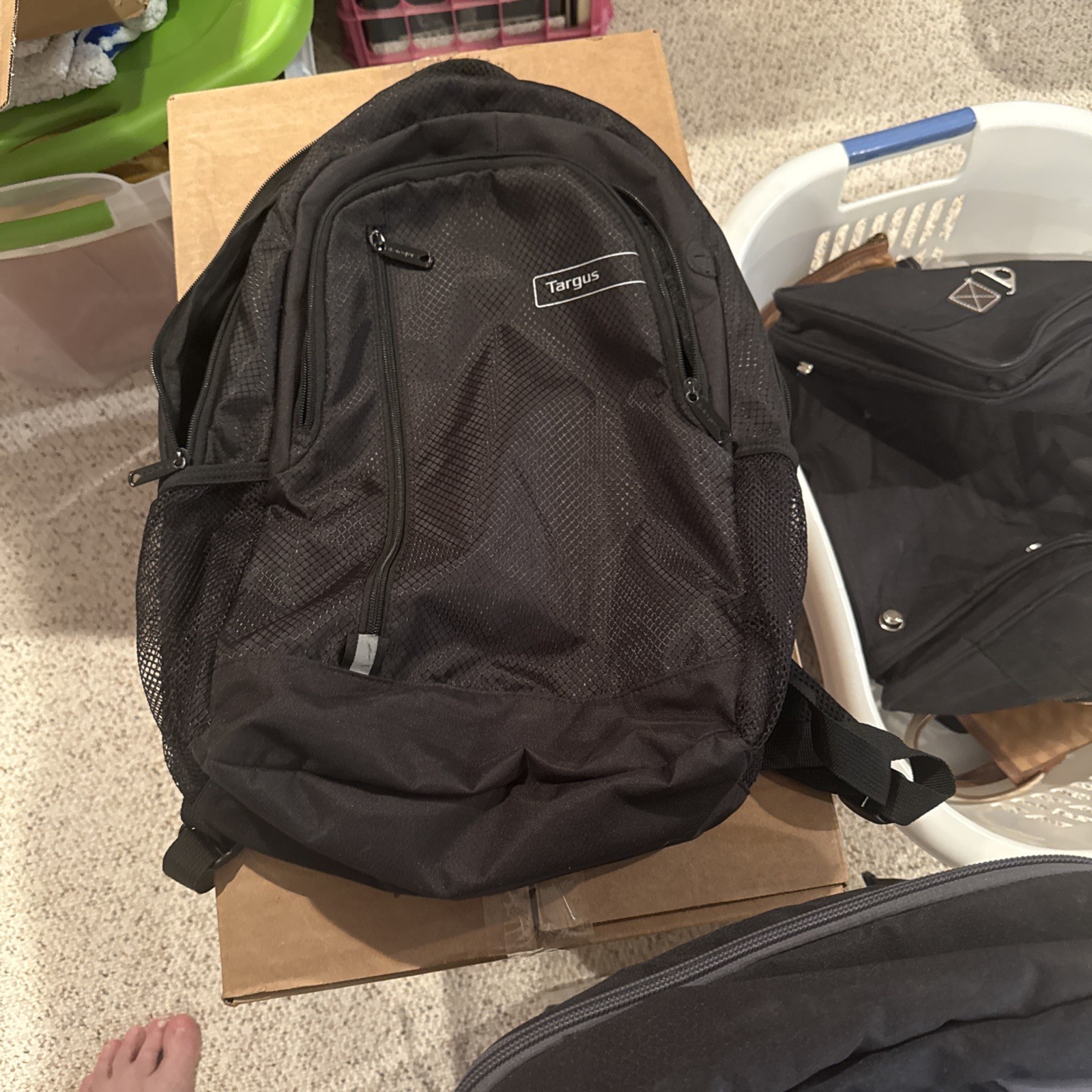 TARGUS Backpack Laptop Tablet Computer Travel Bag Black, Now 