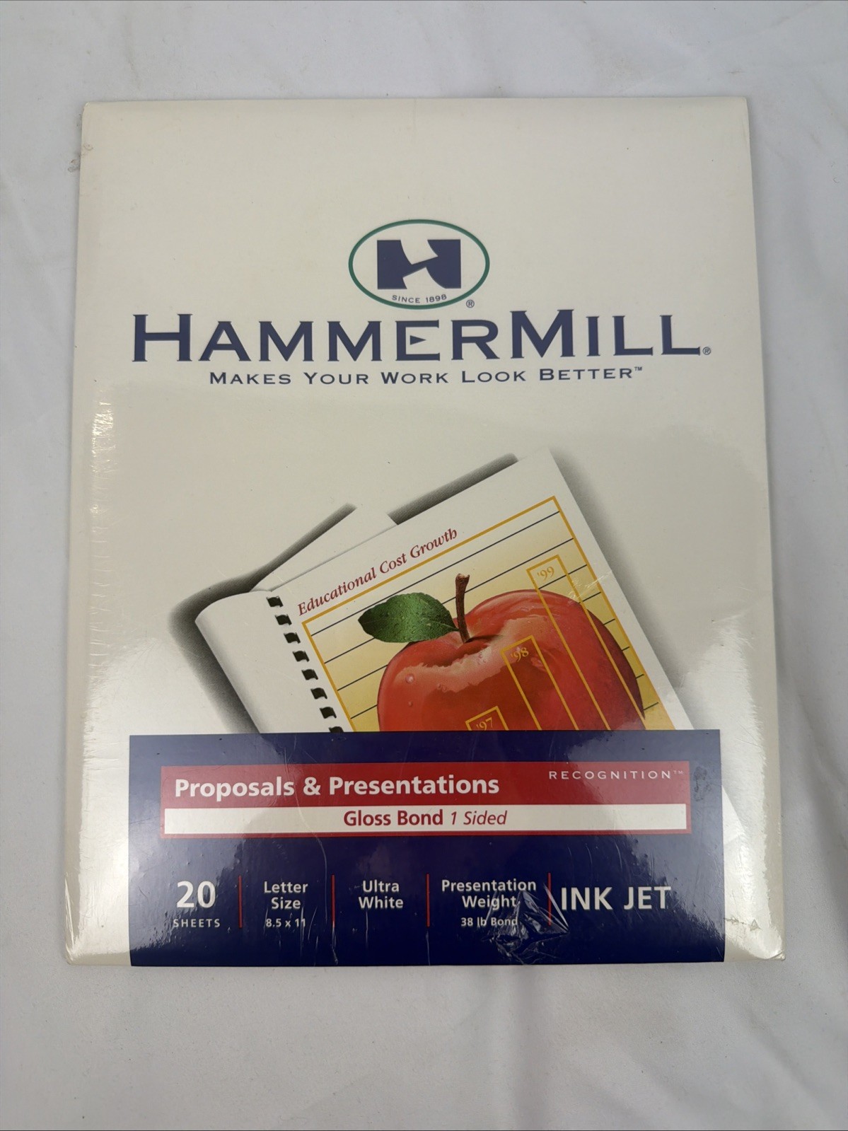 Hammermill proposal and Presentations Gloss Bond 8.5 X 11" 20 ct. INKJET