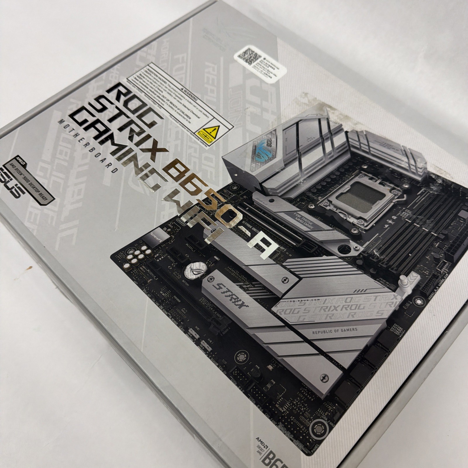 ASUS ROG Strix B650-A Gaming WiFi AM5 DDR5 ATX Motherboard PCIe 5.0 White