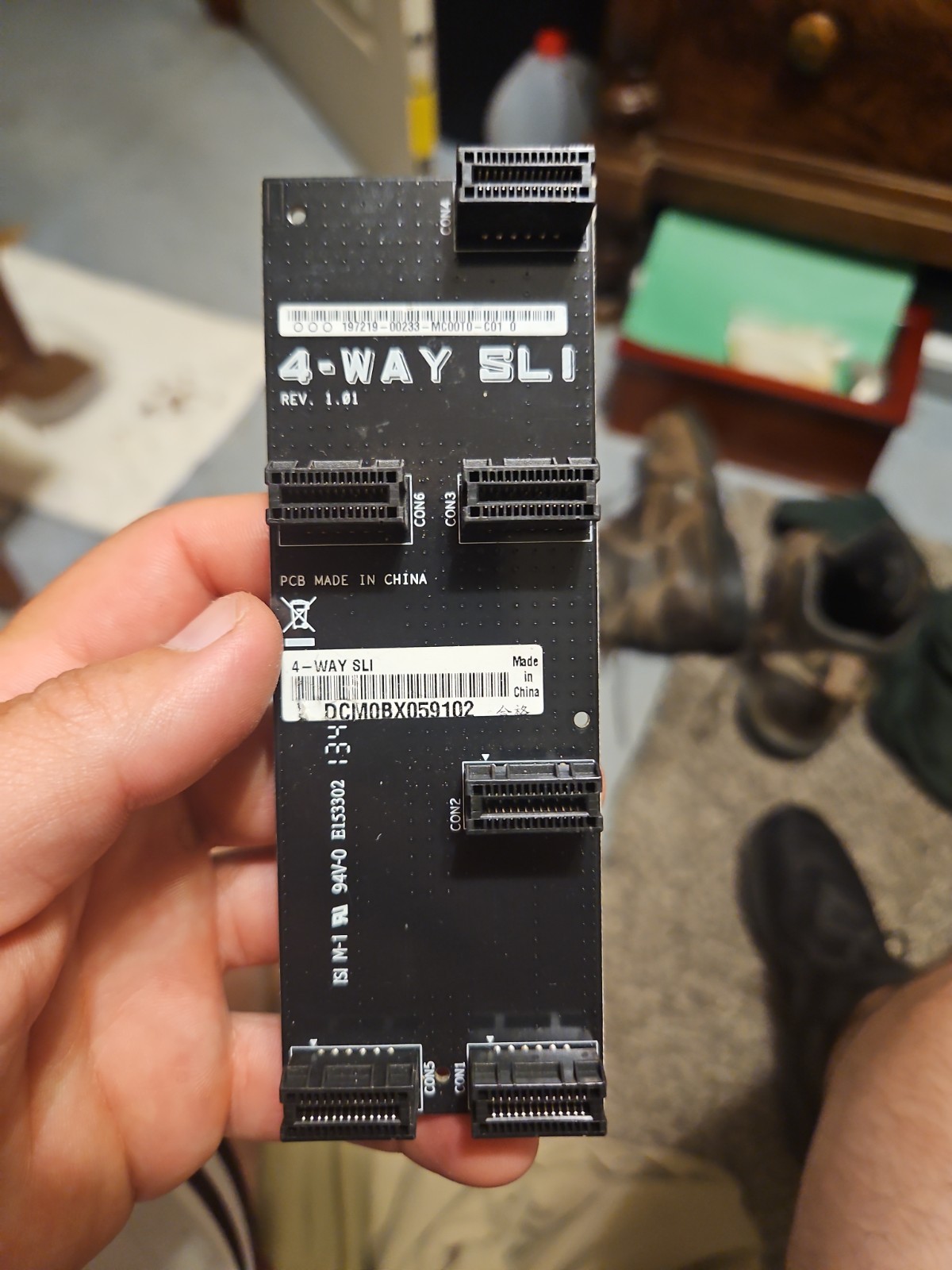 ASUS NVIDIA 4-Way SLI Bridge for ROG RAMPAGE V Edition 10