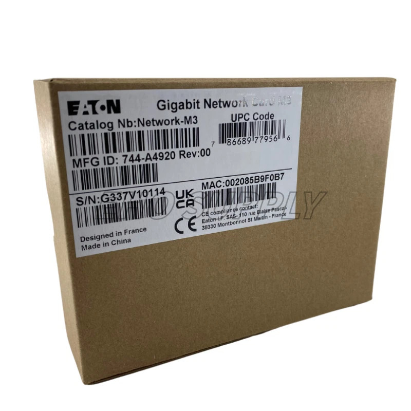 1PC New Eaton Gigabit Network Card 744-A4920 Network-M3 NETWORKM3
