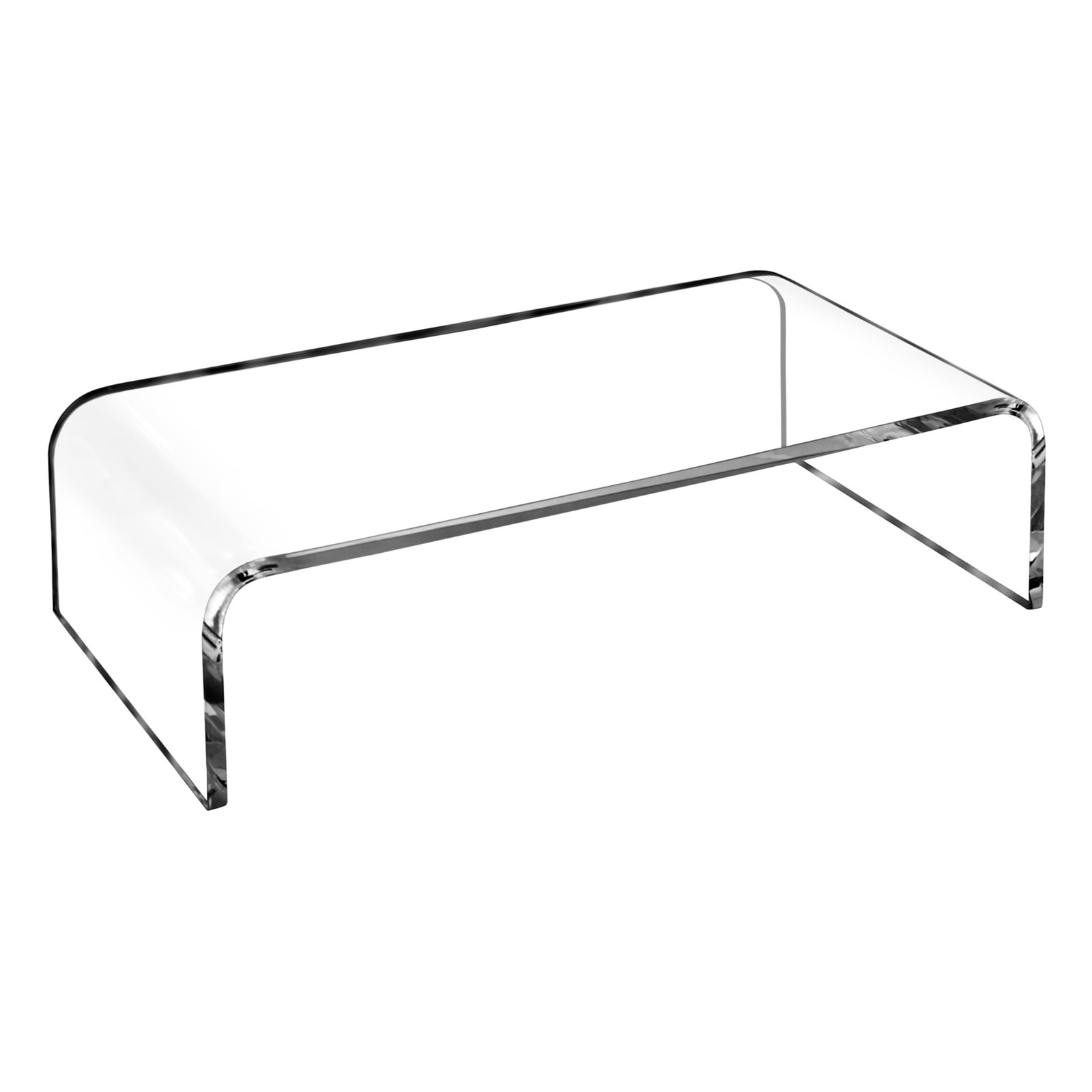 AMT Premium Acrylic Clear Monitor Stand Laptop/PC/Multimedia