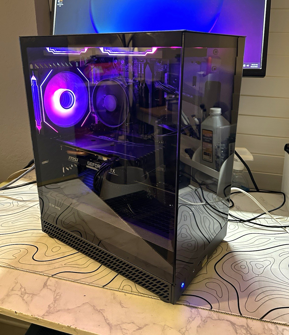 Custom Gaming Desktop i3-10105F GTX 1660 Ti RGB Tower Win11 B460M