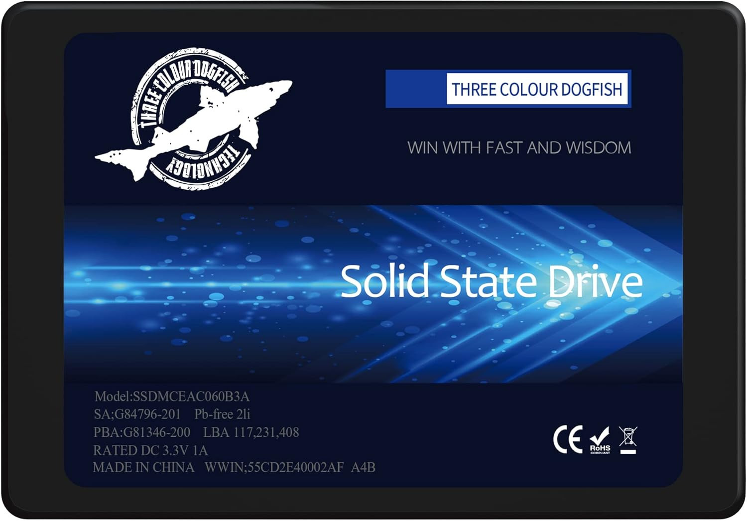 SSD SATA 2.5" 64GB  Internal Solid State Drive High Performance Hard Drive for D