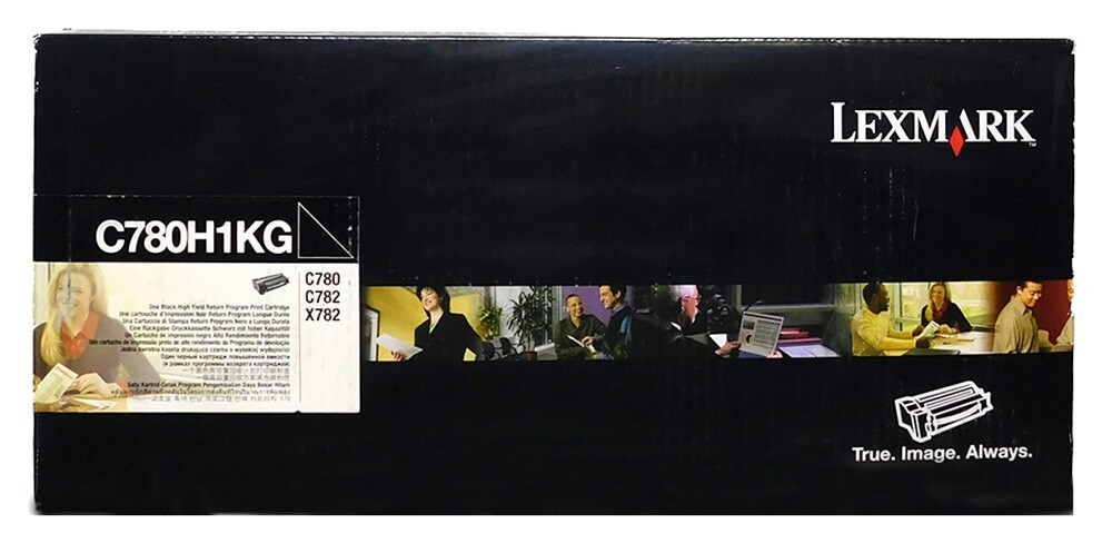 Lexmark C780H1KG Black High Yield Toner Cartridge