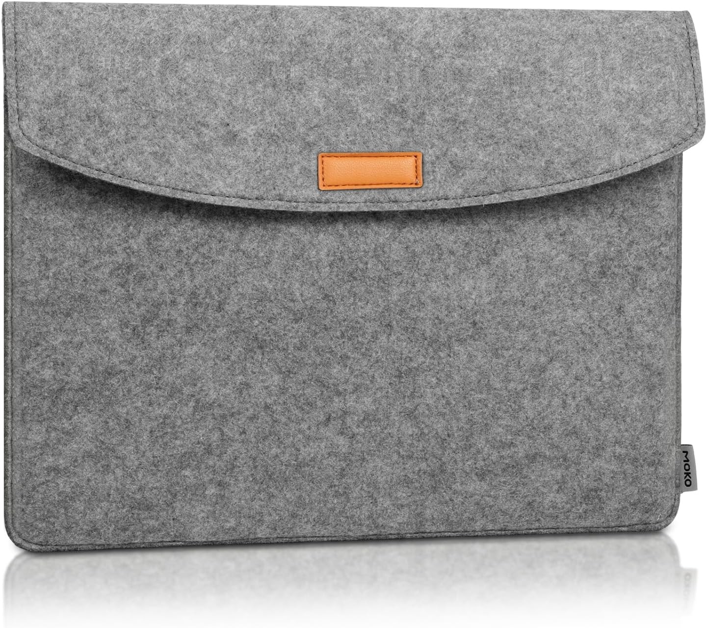 Slim Case Felt Laptop Sleeve Bag with Accessory Pocket for 13-14 Inch Laptops