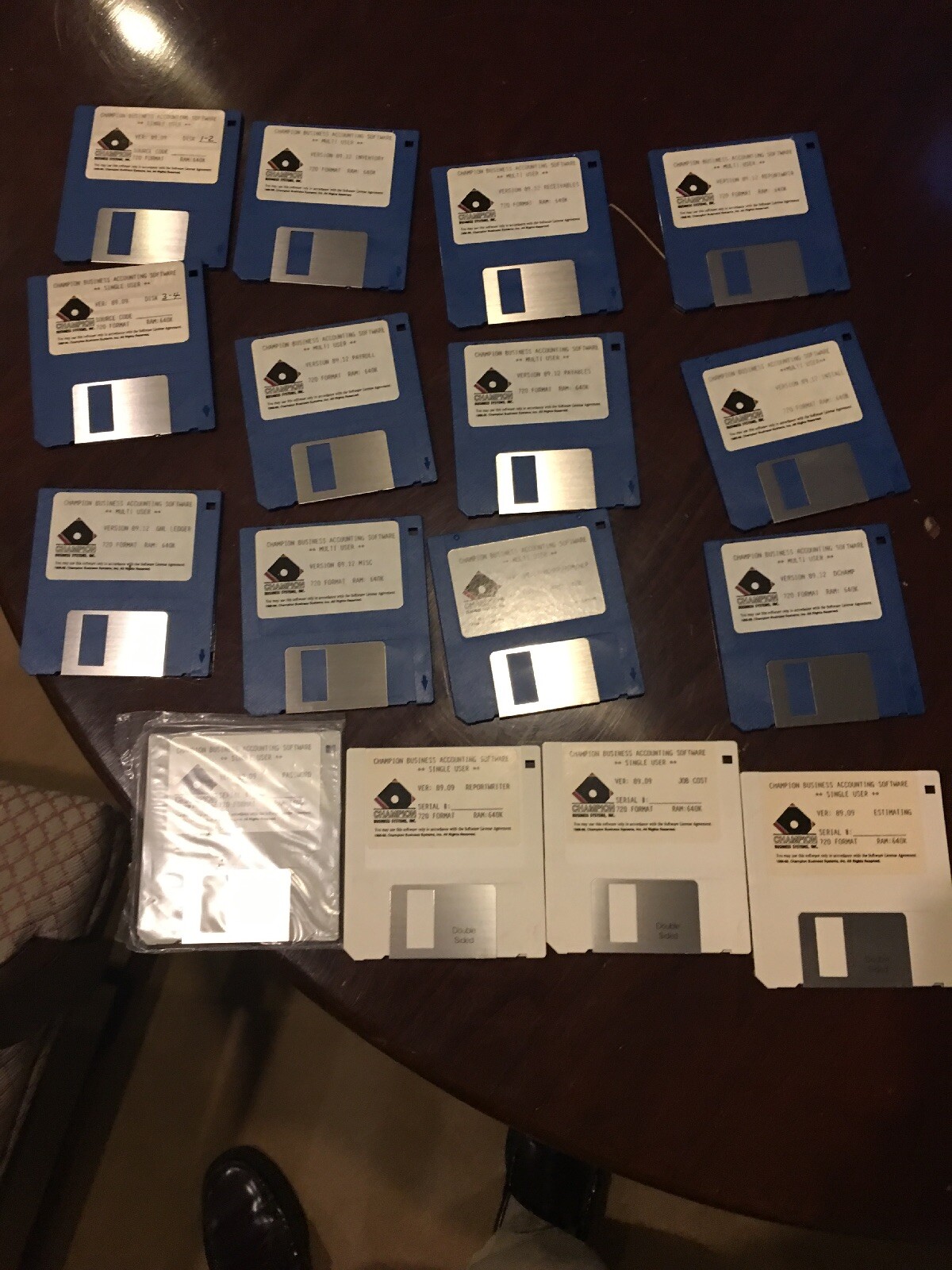 NEW Champion Business Accounting Software. Single User And Multiuser. DOS based.