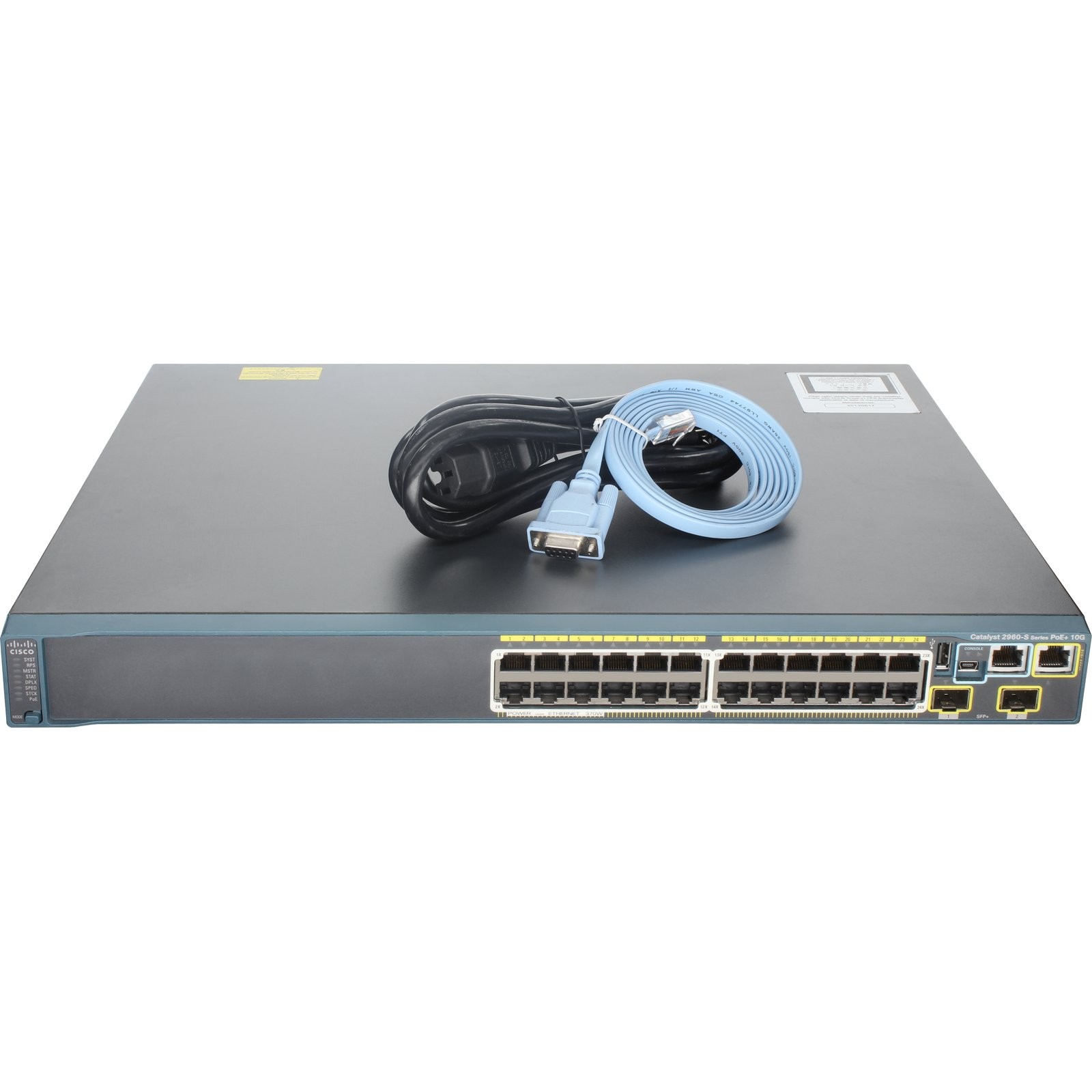 Cisco Catalyst WS-C2960X-24PD-L 24P 1GbE PoE+ 2P SFP+ Switch
