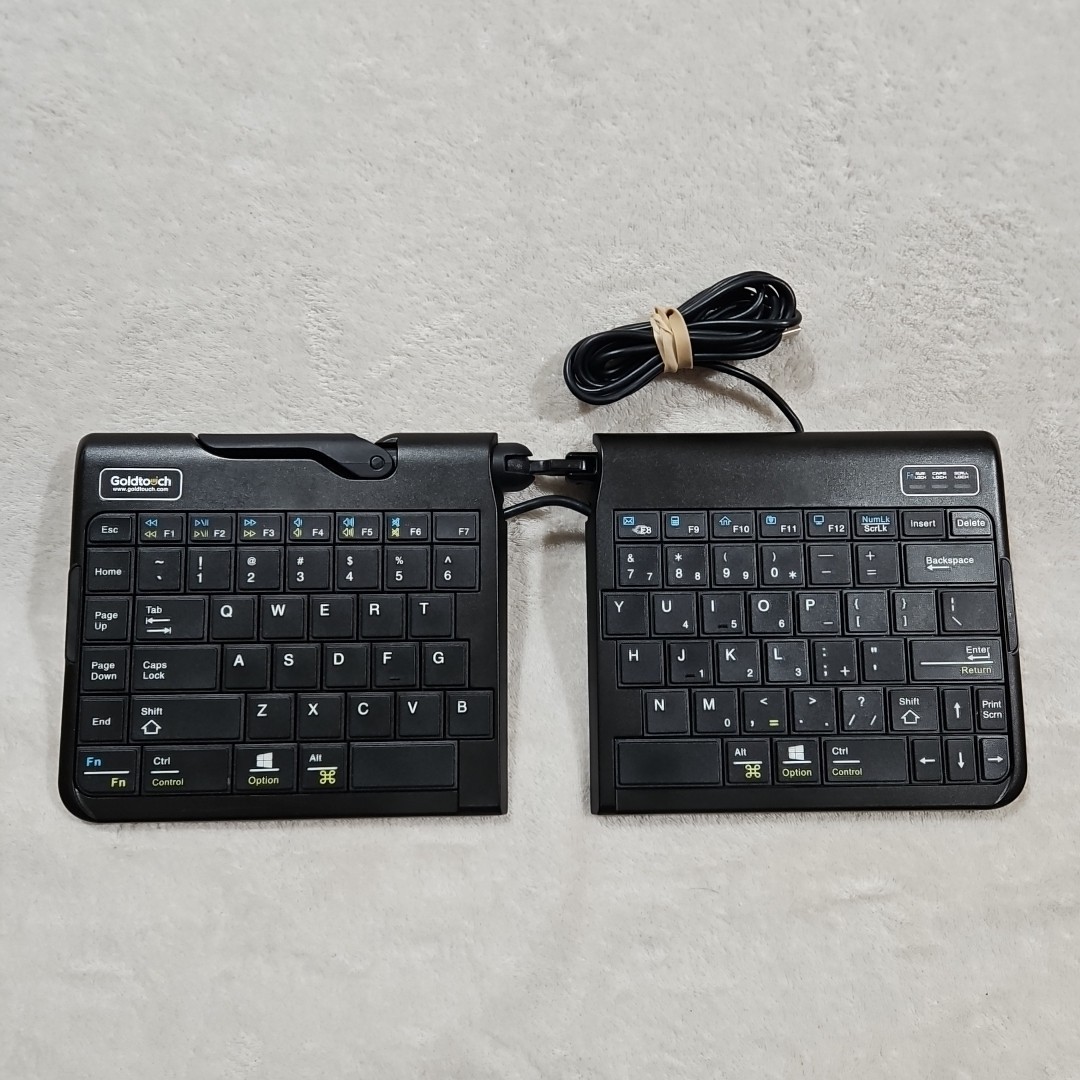 Goldtouch Folding Keyboard Model SK-2721 Tested Working
