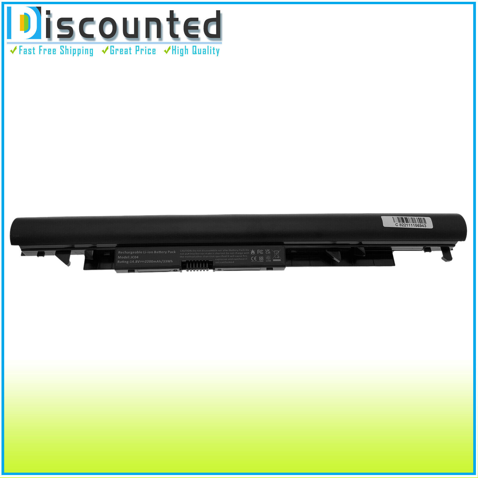 New 33Wh Battery For HP 17-ak061nr 15-bs087cl 17-bs019dx 15-bs051od 919700-850