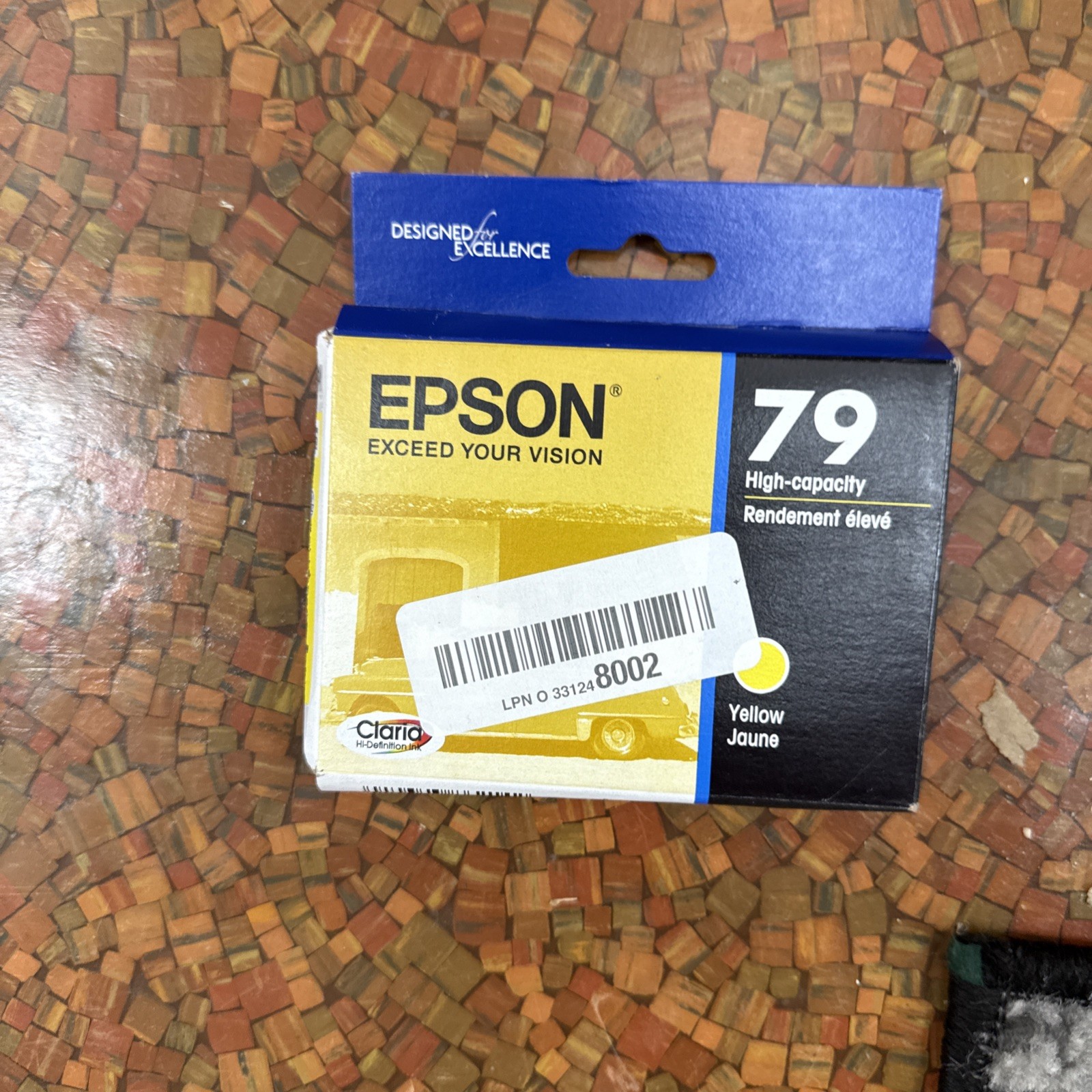 EPSON 79 Claria HiDefinition Ink Standard Capacity Yellow Cartridge T079420