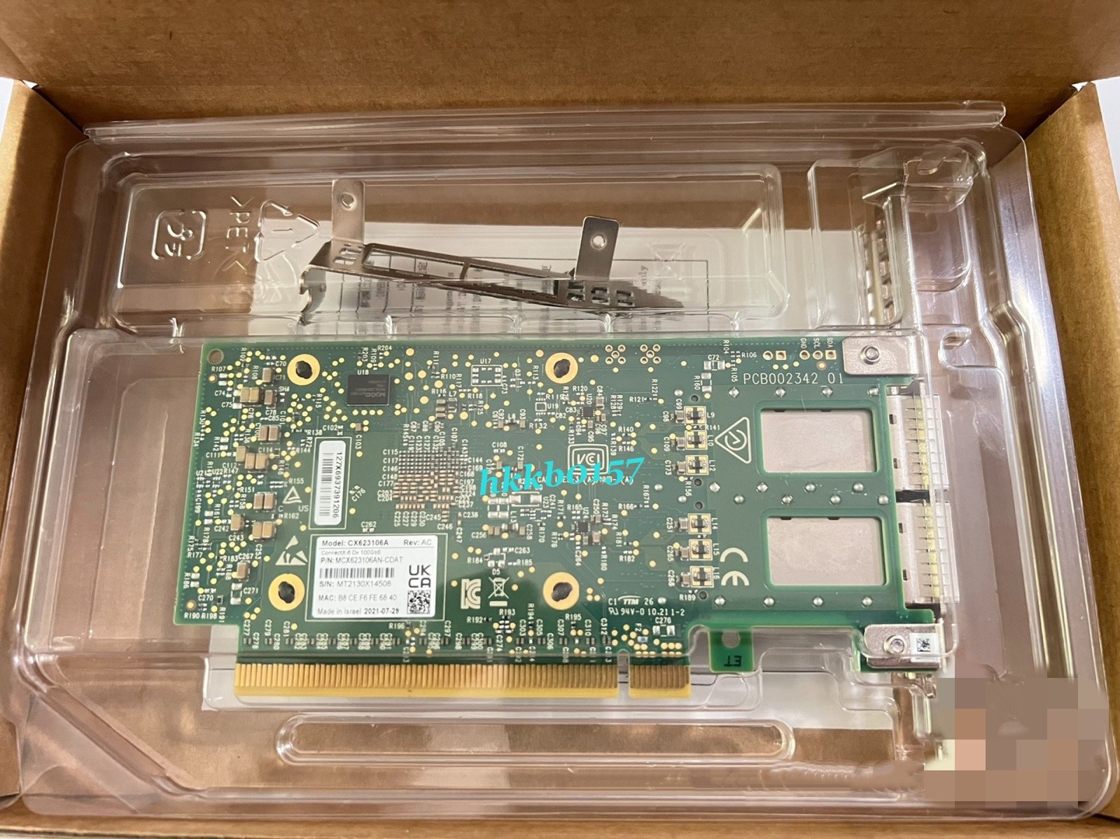 1pcs new MCX623106AN-CDAT Fiber Optic Network Interface Card brand  Fastshipping