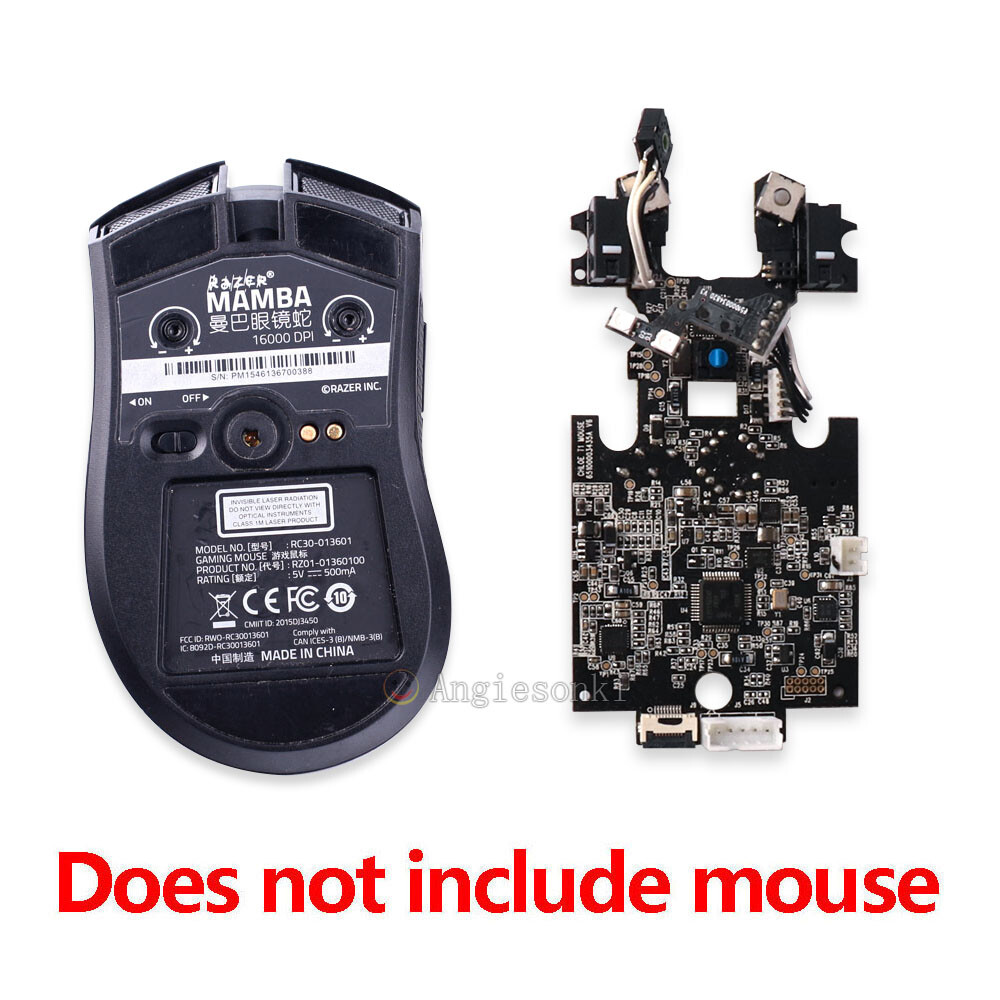  Replacement Mouse Motherboard forMamba RC30-0136 mouse Gaming Mouse