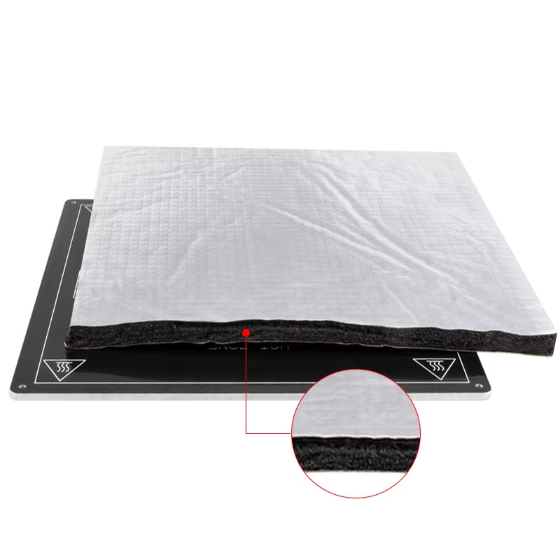 3D Printer Heat Bed Insulation foam pad Peel & Stick (Ships from PA, US)