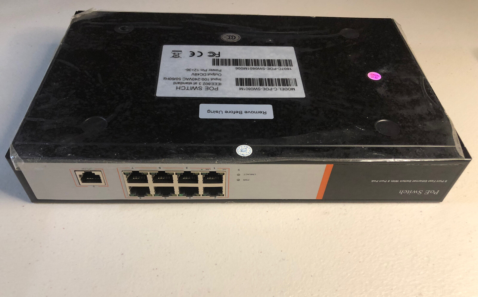 8 Port POE Switch -SW0801M