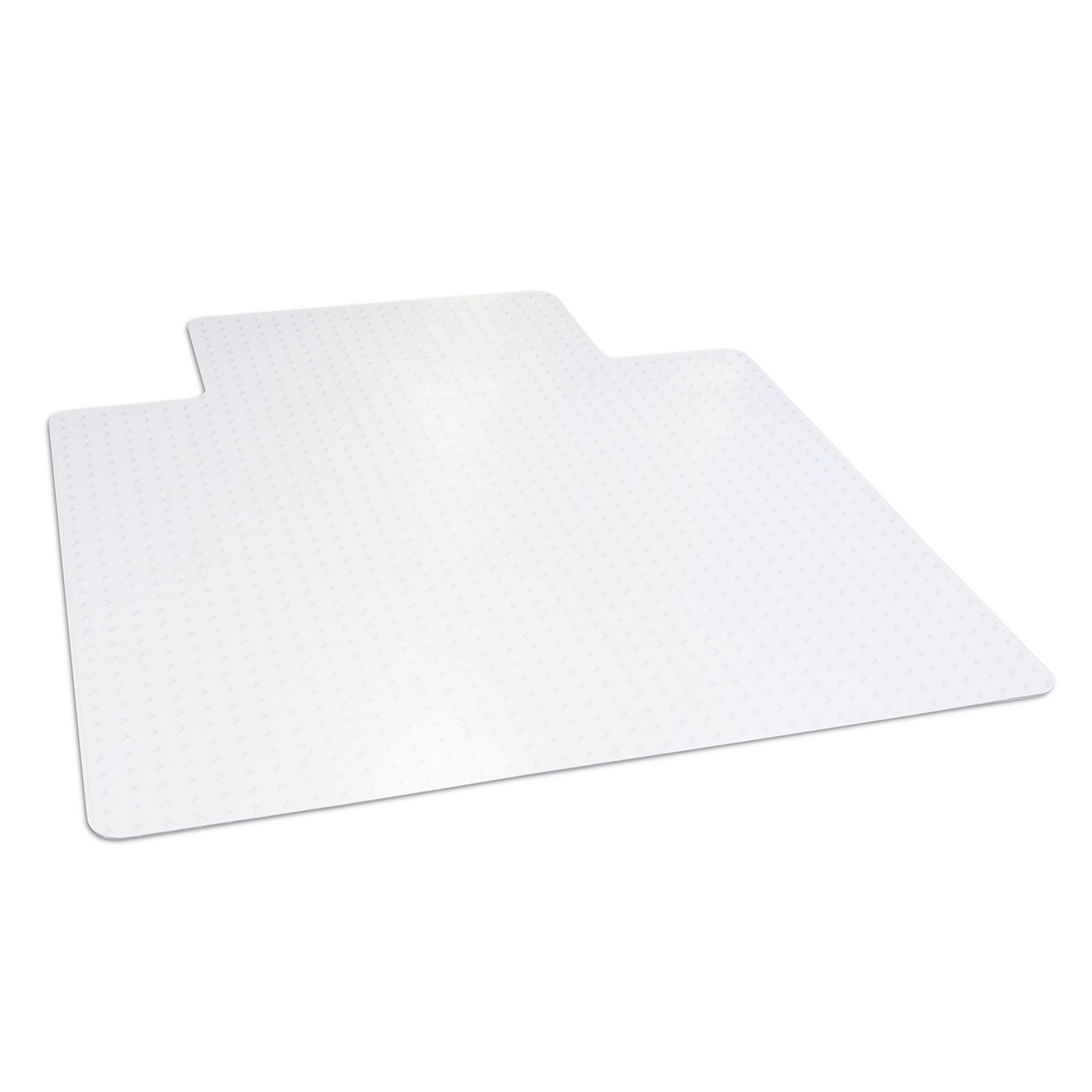 Office Chair Mat Low Pile Carpet 45 x 53 Clear PVC Dimex C521003G Desk Floor