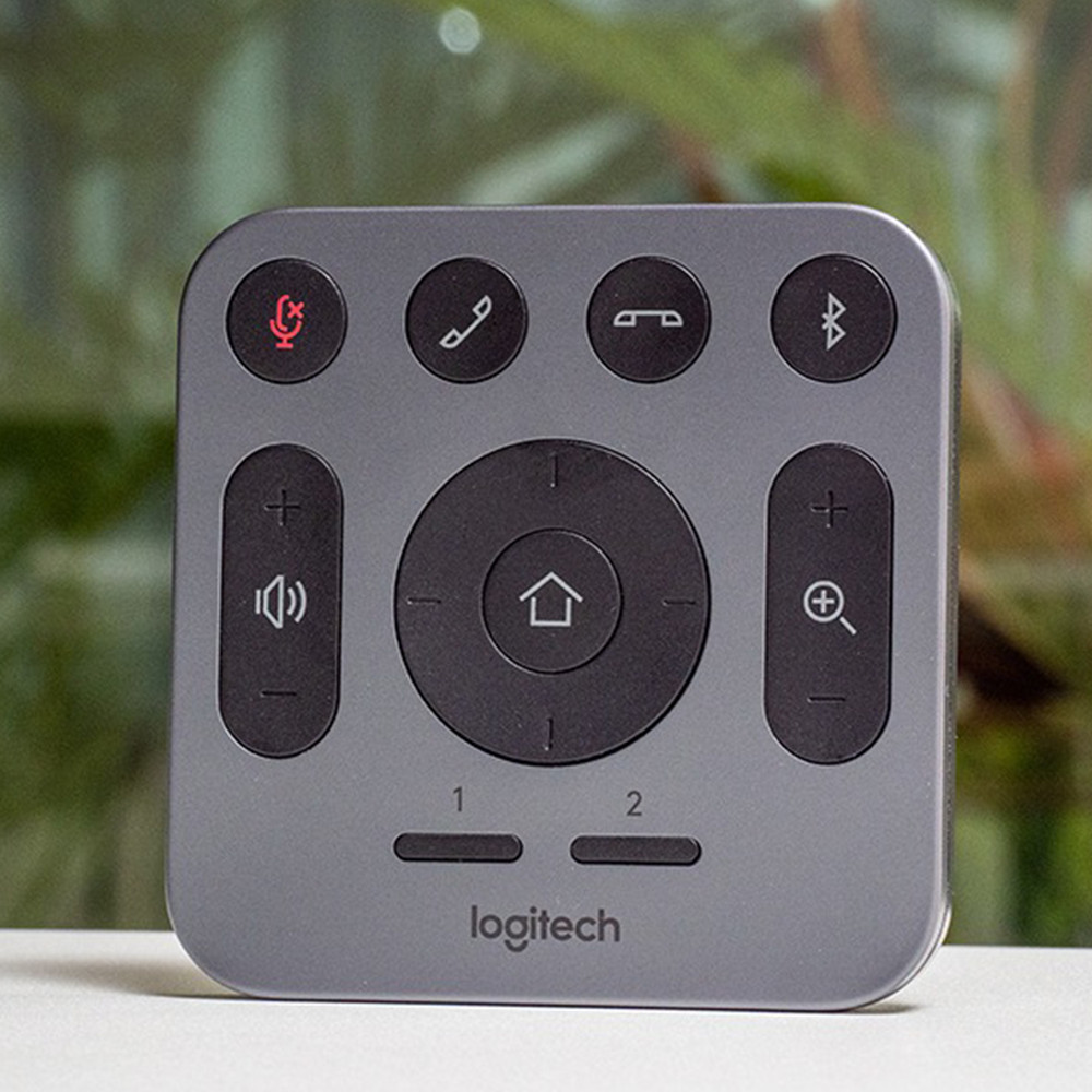 1X Logitech MeetUp CC4000e RF Remote – Radio Frequency, No IR For Conference Cam
