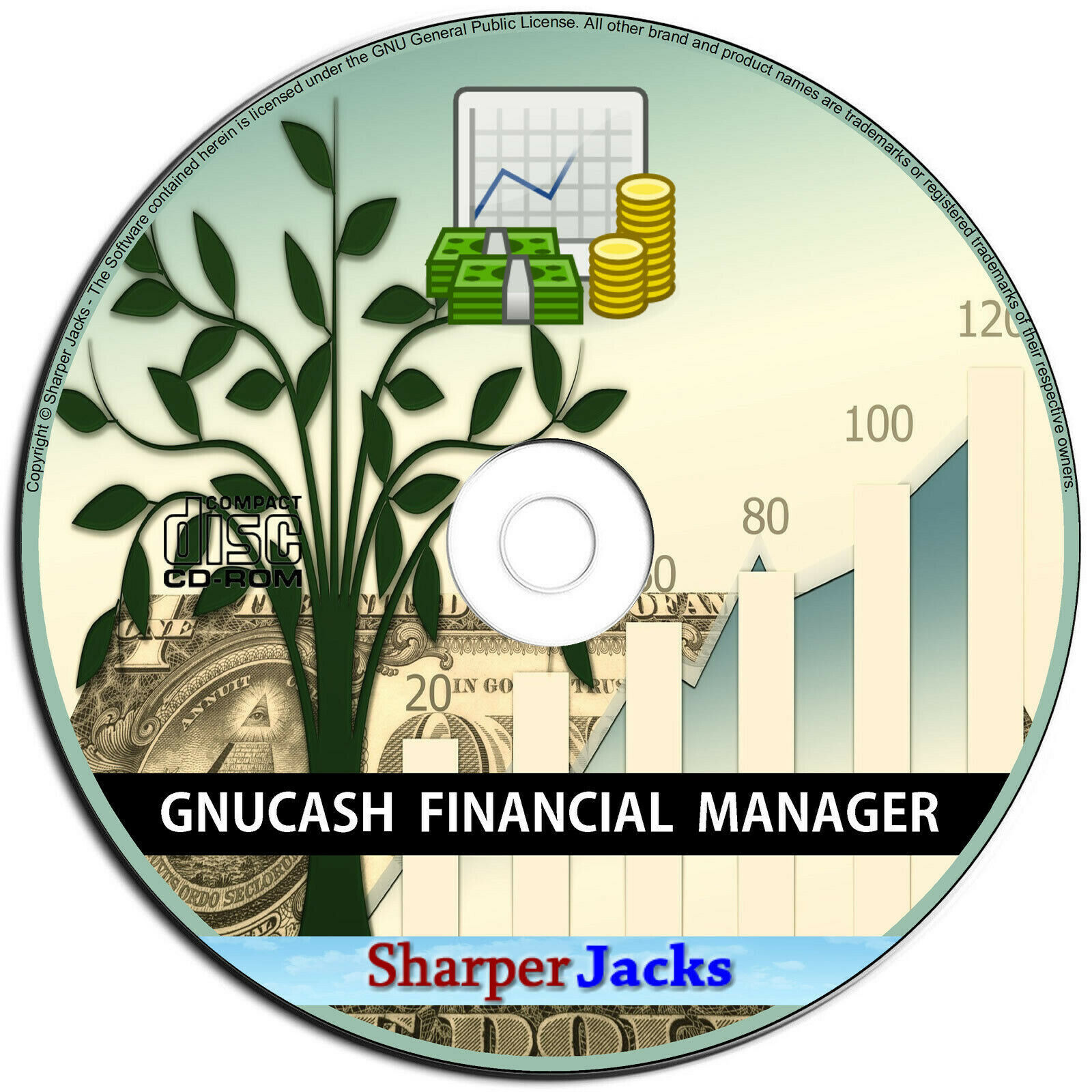 NEW & Fast Ship GnuCash Personal & Small Business Financial Accounting - Mac