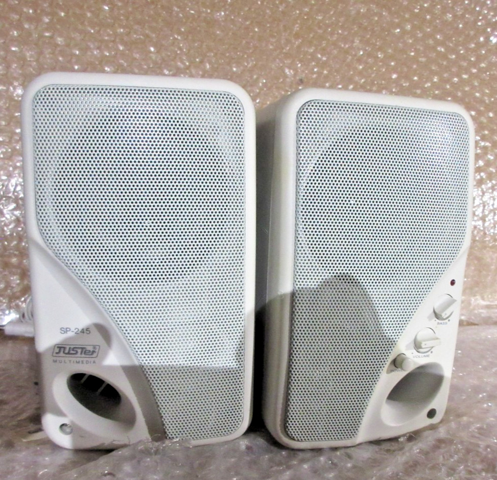 Vintage Juster Active sp-245 Multimedia Amplified Speaker System