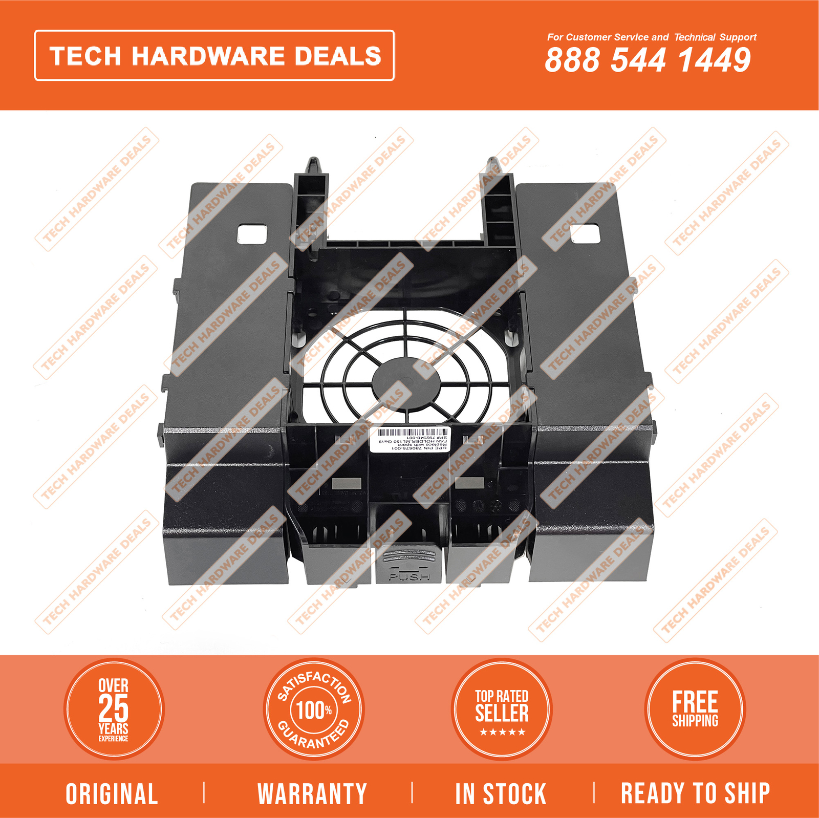 792348-001  NEW BULK HPE ML150 Gen9 Fan Holder