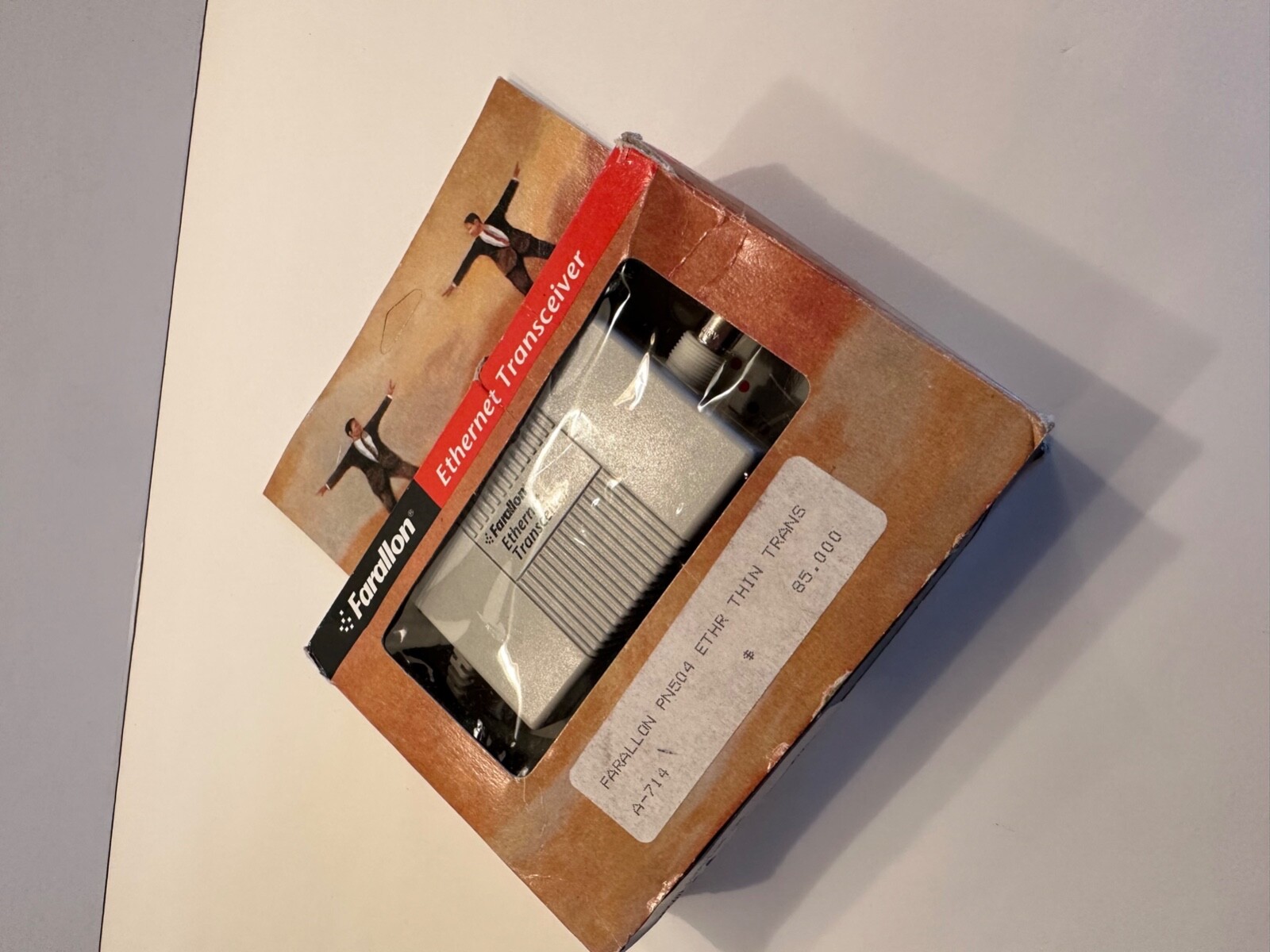 Farallon PN504 Ethernet Transceiver in Original Box