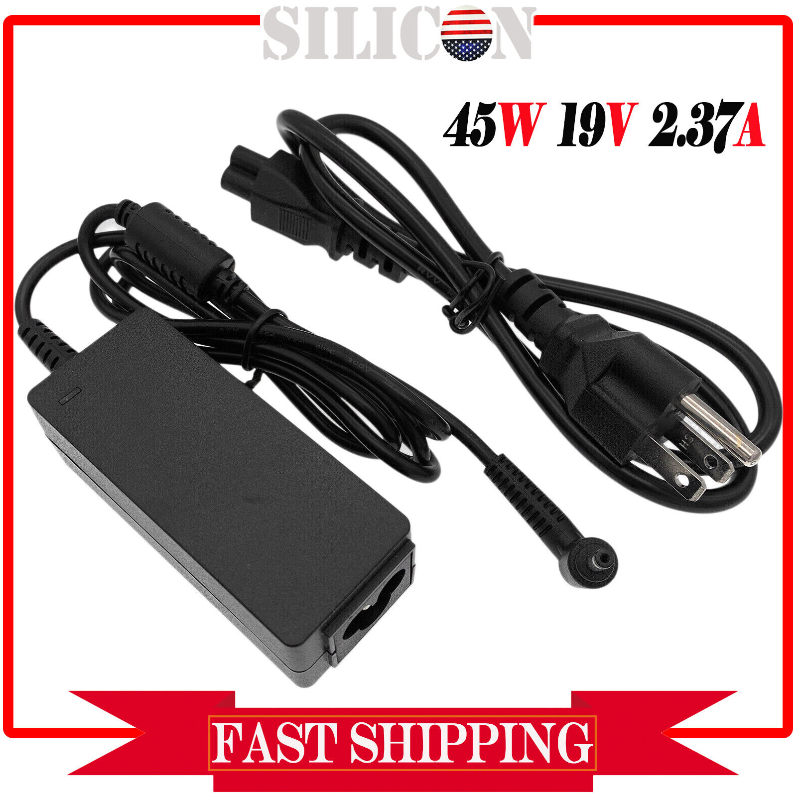 New 45W AC Power Adapter Charger For ASUS E403 E403S E403SA Laptop Supply Cord