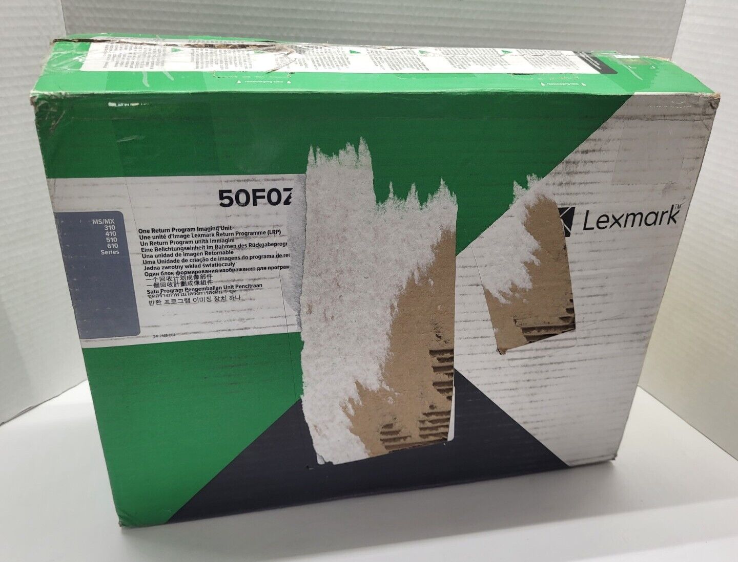 Genuine Lexmark Unison 50F0Z00 Black Toner Print Cartridge Sealed Bag