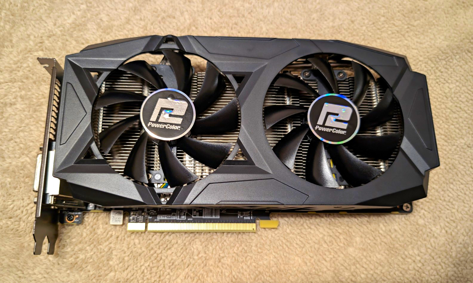 PowerColor AMD Radeon RX 580 GPU 8GB GDDR5 Multi-Monitor DP HDMI DVI Entry-Level