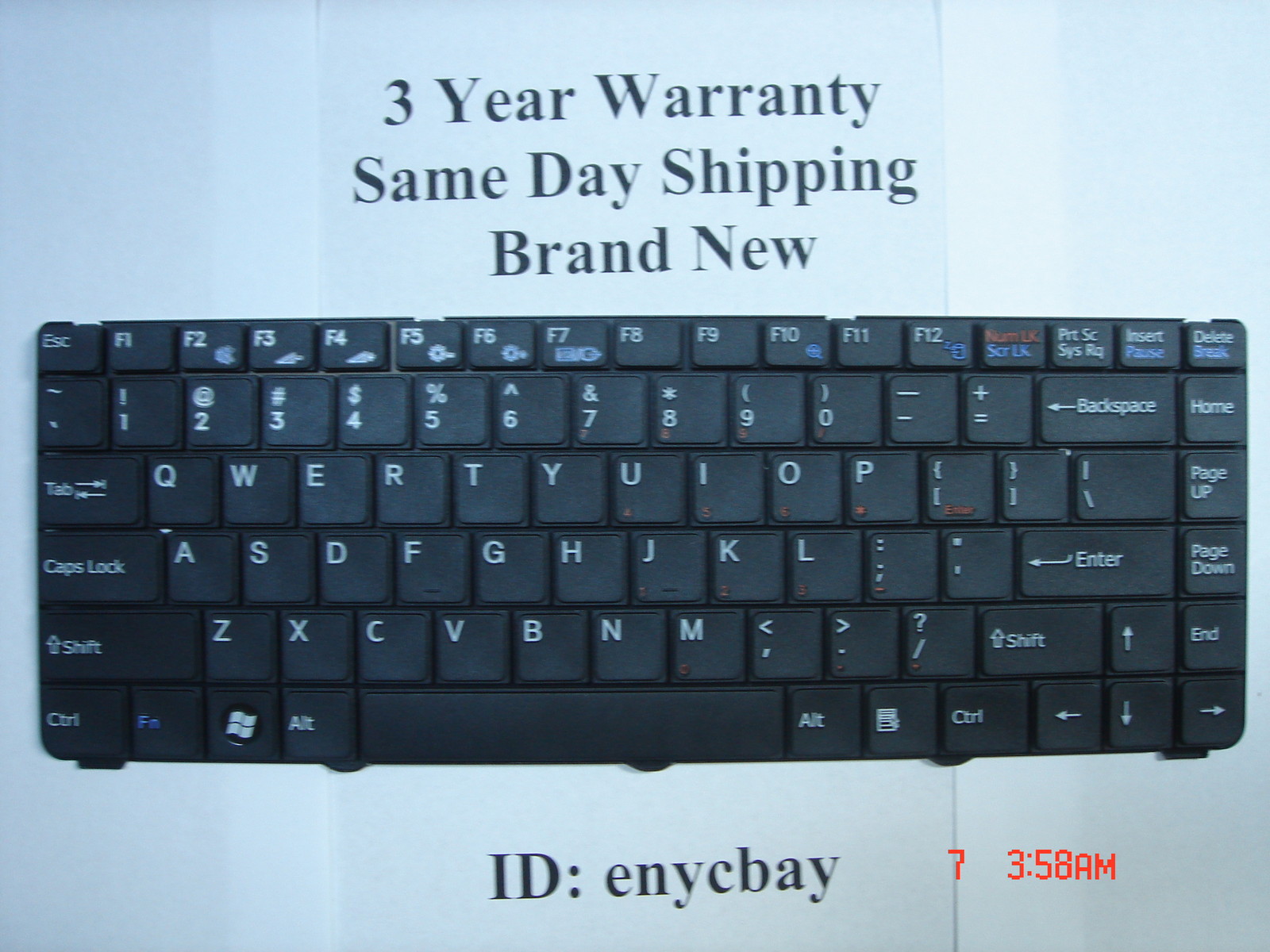 NEW SONY VAIO PCG-7134M PCG-7141M PCG-7143M PCG-7144M PCG-7145M LAPTOP KEYBOARD