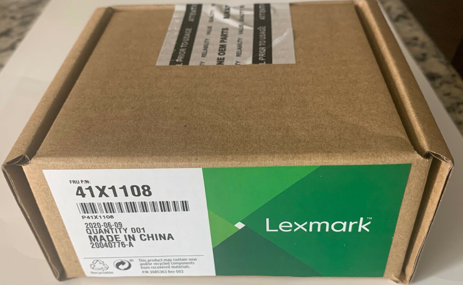 Lexmark Media Pick Roller Input Tray 41X1108  