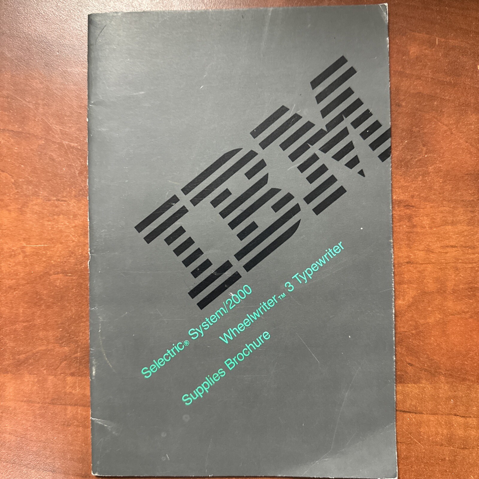 Vintage IBM Selectric System/2000 Supplies Brochure & Manual