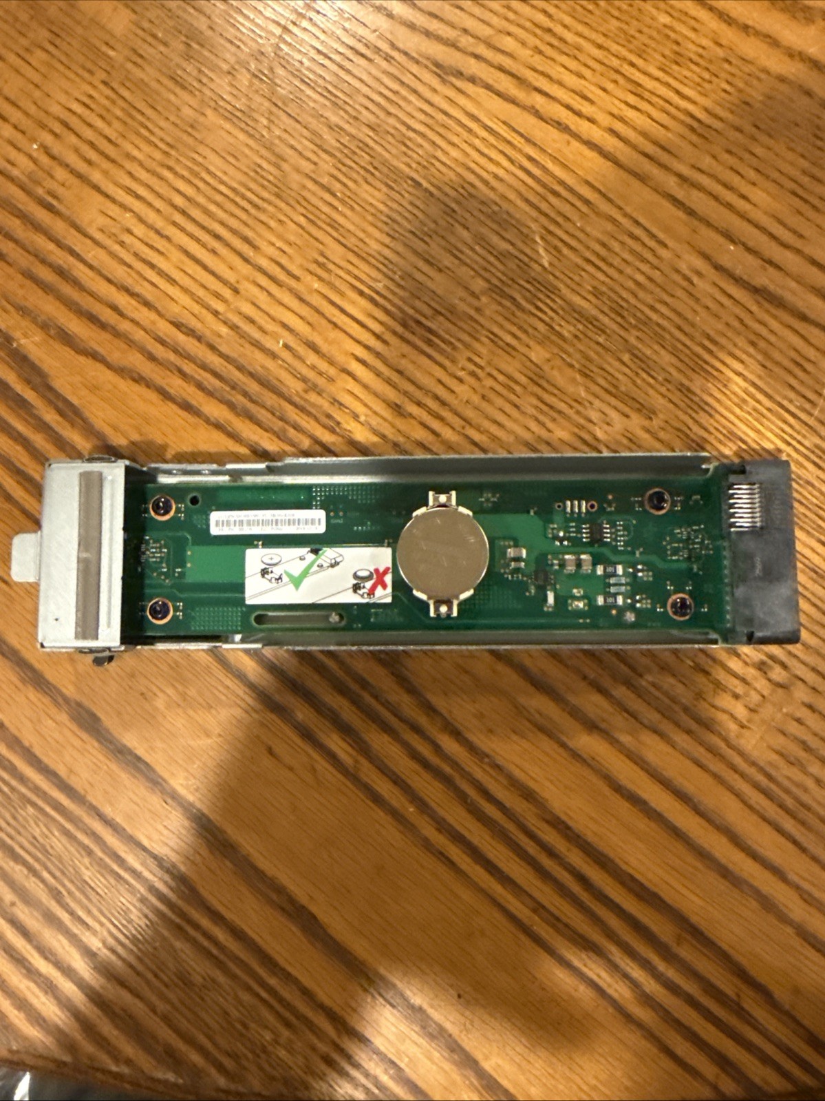 00E2336  IBM 00FV991 6B48 Real Time Clock Battery Card Control Unit