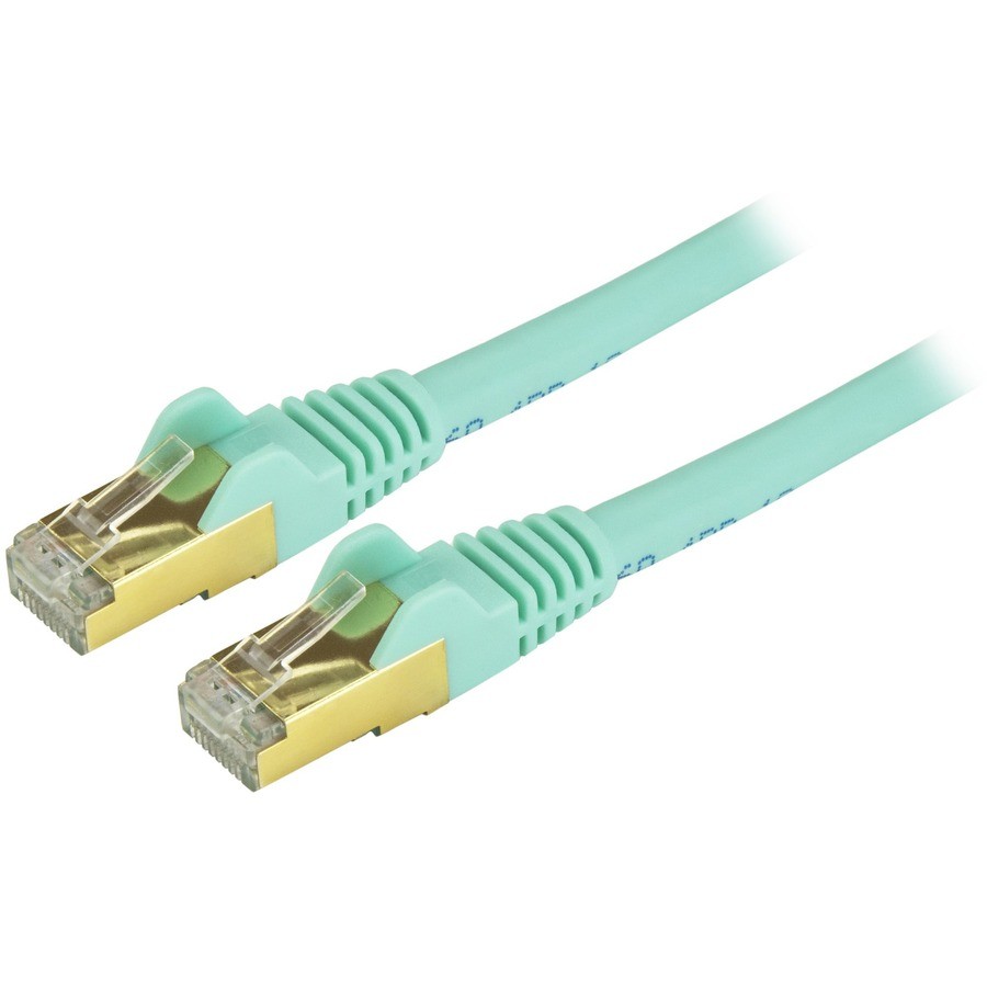 StarTech 25ft CAT6a Ethernet Cable - 10 Gigabit Category 6a Shielded Snagless