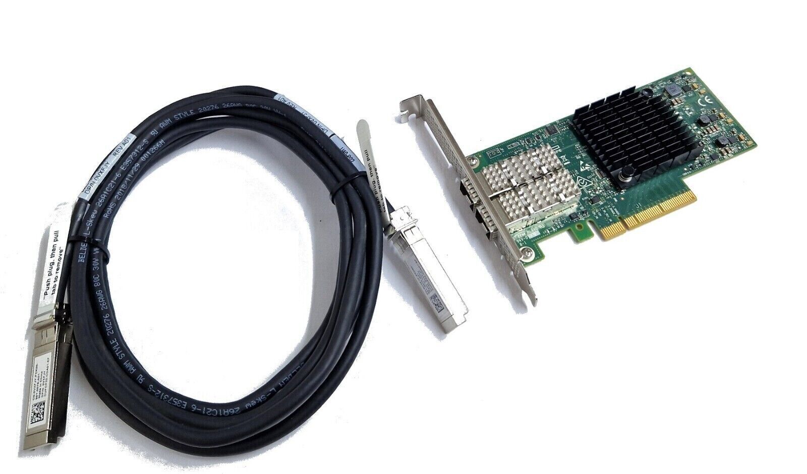 25Gbe Networking Kit OEM Mellanox ConnectX-4 LX CX4121A 25GB DAC 1x 3m Cable
