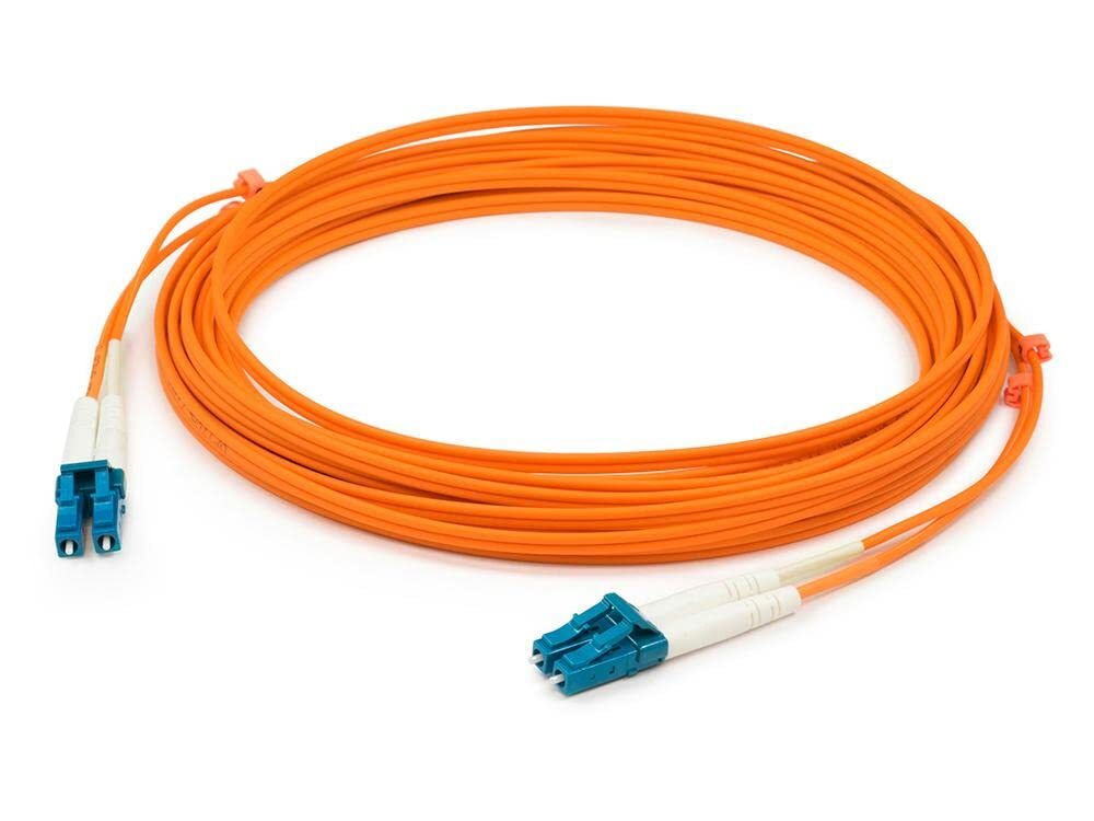 Addon 10M Multi Mode Fiber Mmf Duplex LC OM2 Orange Patch Cable Fiber Optic